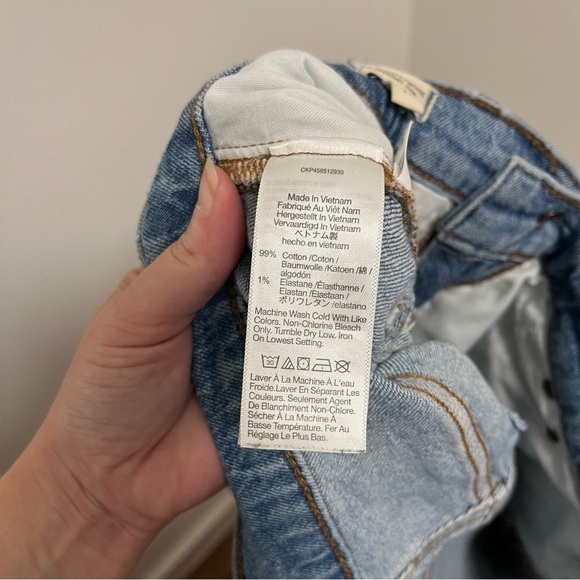 Madewell The Perfect Vintage Straight Jean Size 27 - Picture 6 of 13